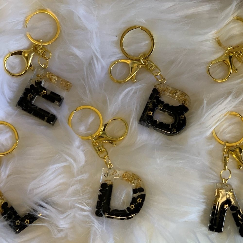Letter keychain